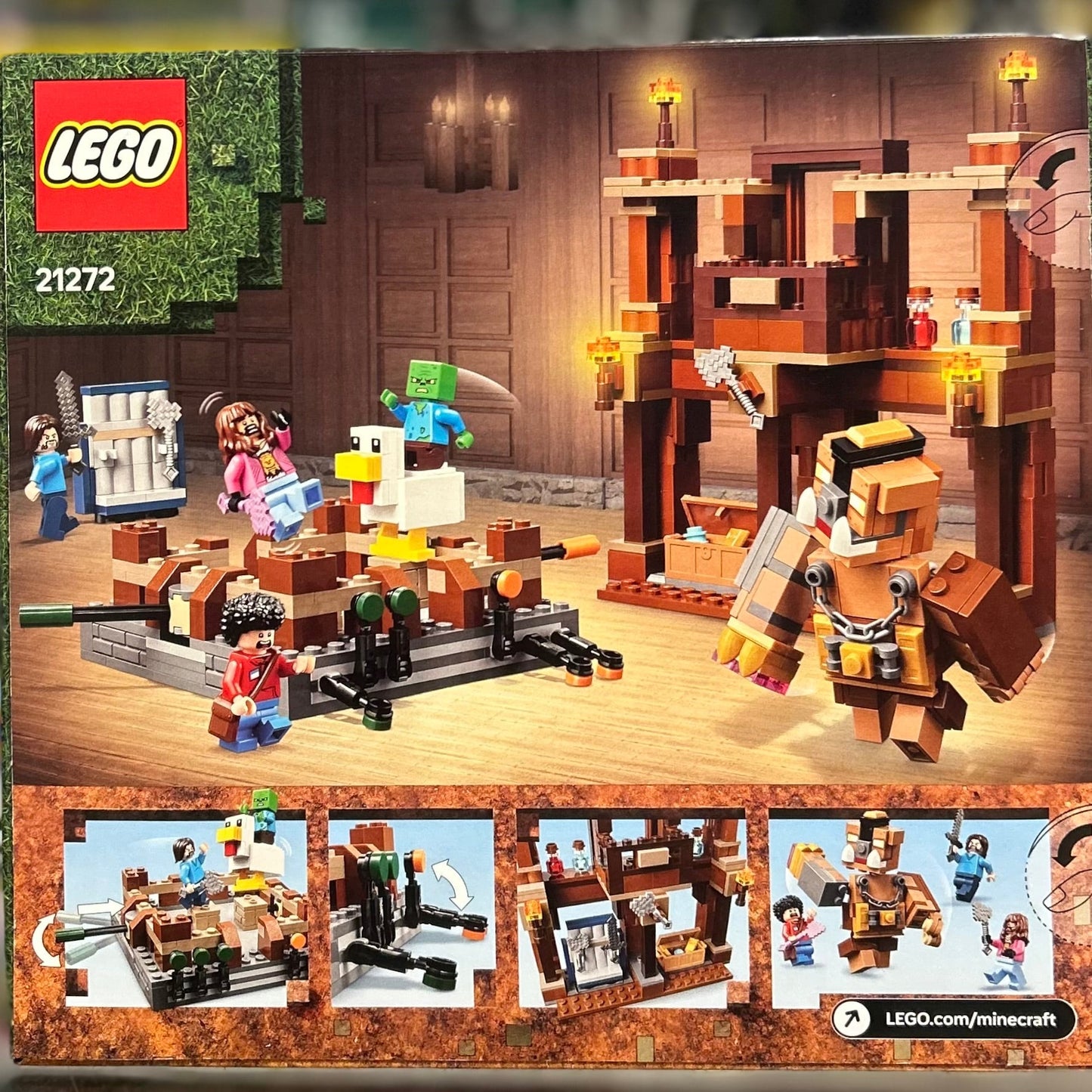 Woodland Mansion Fighting Ring - 21272