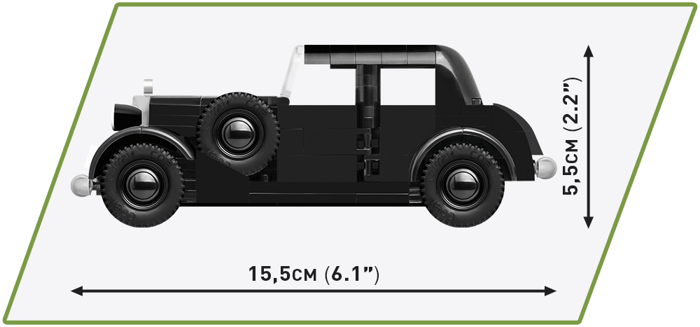 COBI German Staff Car Type 230: Set #2277
