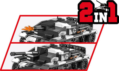 COBI STUG III Ausf. F/8 & FlammPanzer (2-n-1) : Set #2286