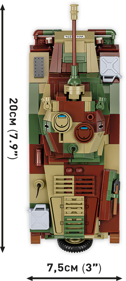 COBI Sd.Kfz. 234/2 PUMA Armored Vehicle : Set #2287