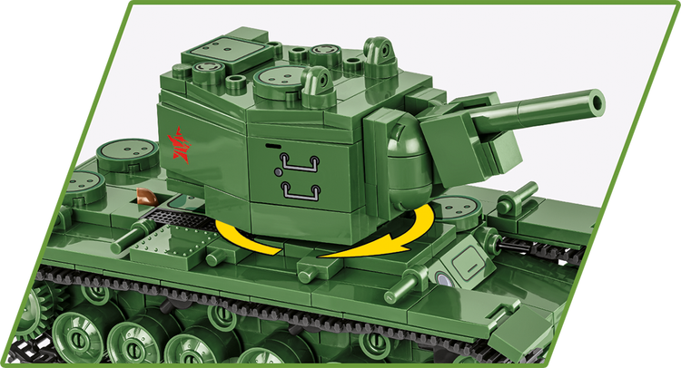 KV-2 Heavy Tank 1:48: Set #2731 Cobi