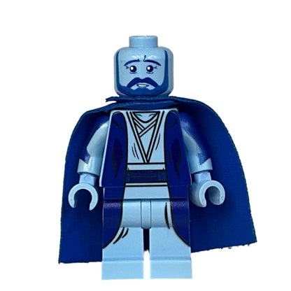 FORCE GHOST QUI-GON JINN Custom Printed Minifigure