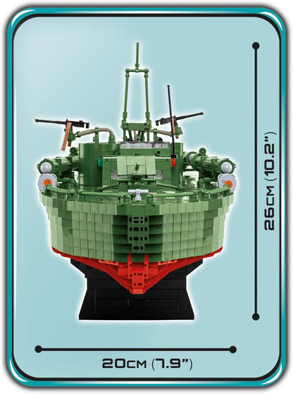 COBI Patrol Torpedo Boat PT-109: Set #4825