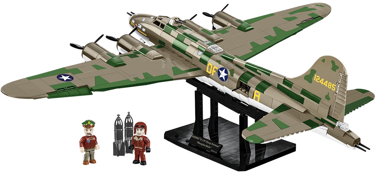 COBI EXECUTIVE EDITION Boeing B-17F Flying Fortress "Memphis Belle" : Set #5749