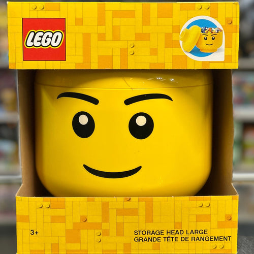 Minifigure Head Storage Container Large - Boy